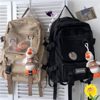 Balo nam nữ ulzzang nhiều ngăn phong cách