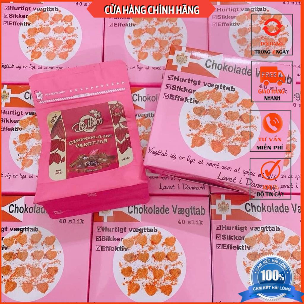 Kẹo socola giảm cân Chokolade Vaegttab, bản mới màu hồng, giảm mỡ giảm béo nhanh, an toàn, hiệu quả