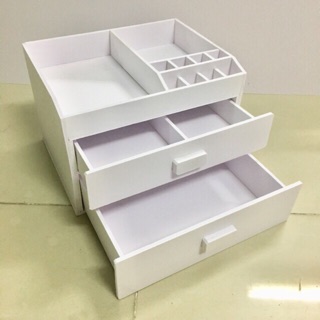 Tủ đựng mỹ phẩm 2 hộc kéo 26x20x17cm