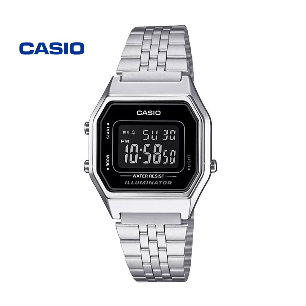 Đồng hồ nữ Casio LA680WA-1BDF chính hãng - Bảo hành 1 năm, Thay pin miễn phí