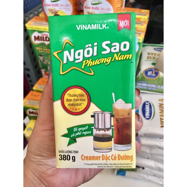 Sữa đặc ngôi sao phương nam hộp giấy
