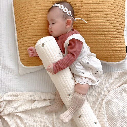 Gối Ngủ cotton Thêu Họa Tiết Phù Thủy Xinh Xắn Dành Cho Bé