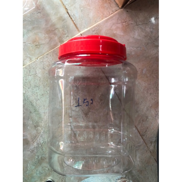 Hủ nhựa tròn hủ vuông trong hoa văn có nắp kèm quai  - DUY TÂN -5kg 7kg 10kg