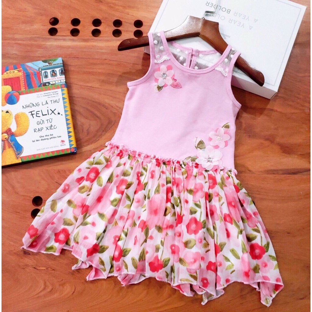 SIÊU SIÊU GIẢM GIÁ HÀNG HÈ - Váy cotton bé gái, váy cho bé, hàng Việt Nam xuất khẩu
