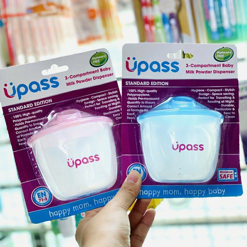 (Made in Thailand) Khoang chia sữa 3 ngăn Upass UP8012N