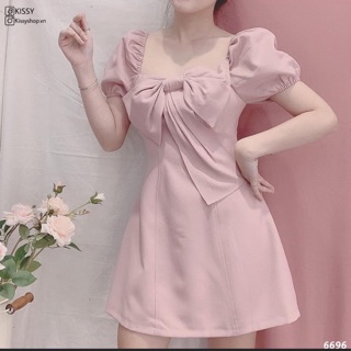 Đầm hồng KISSY