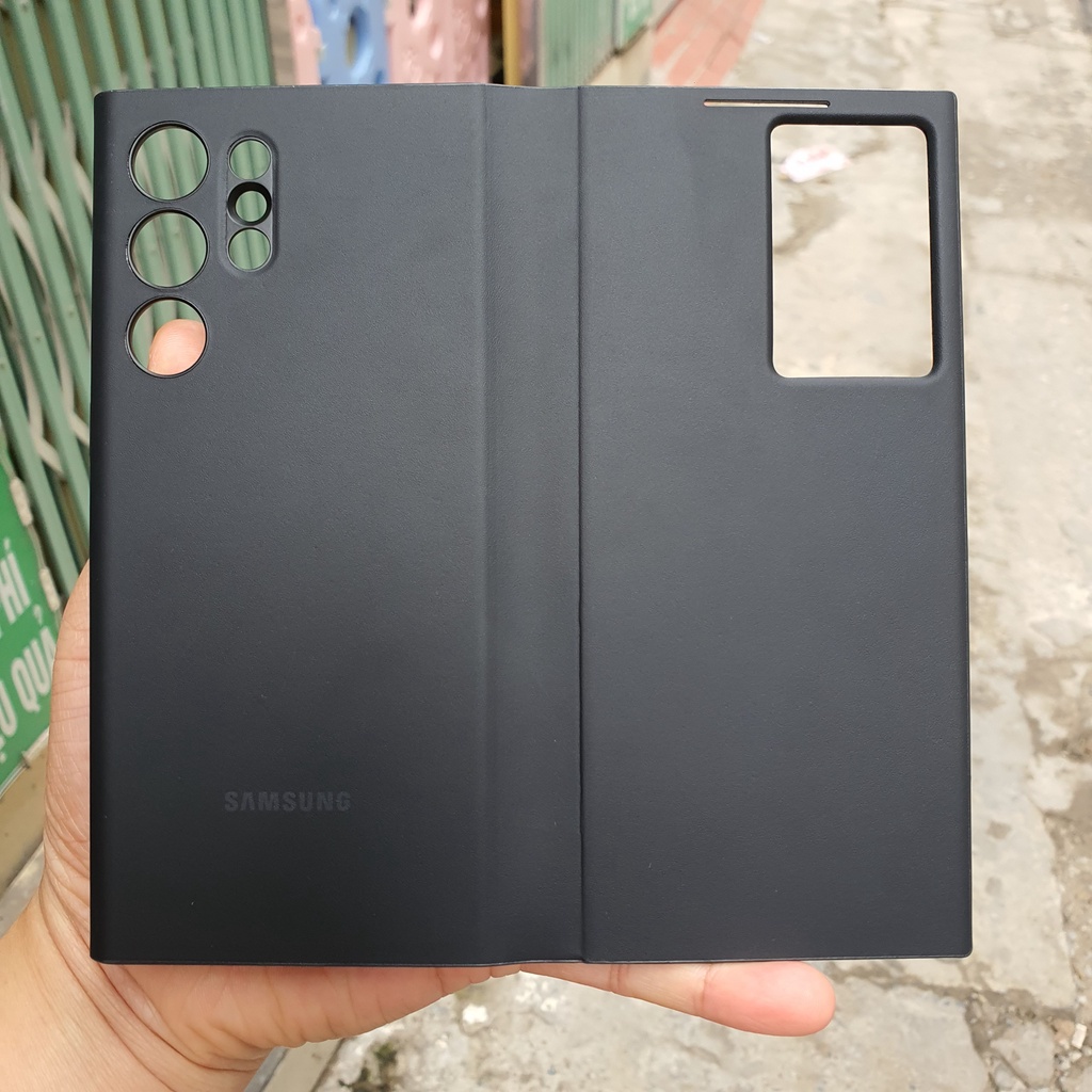 Bao Da Clear View S22 Ultra Chính Hãng Samsung, Nobox, New 100%, Bảo Hành 6 Tháng