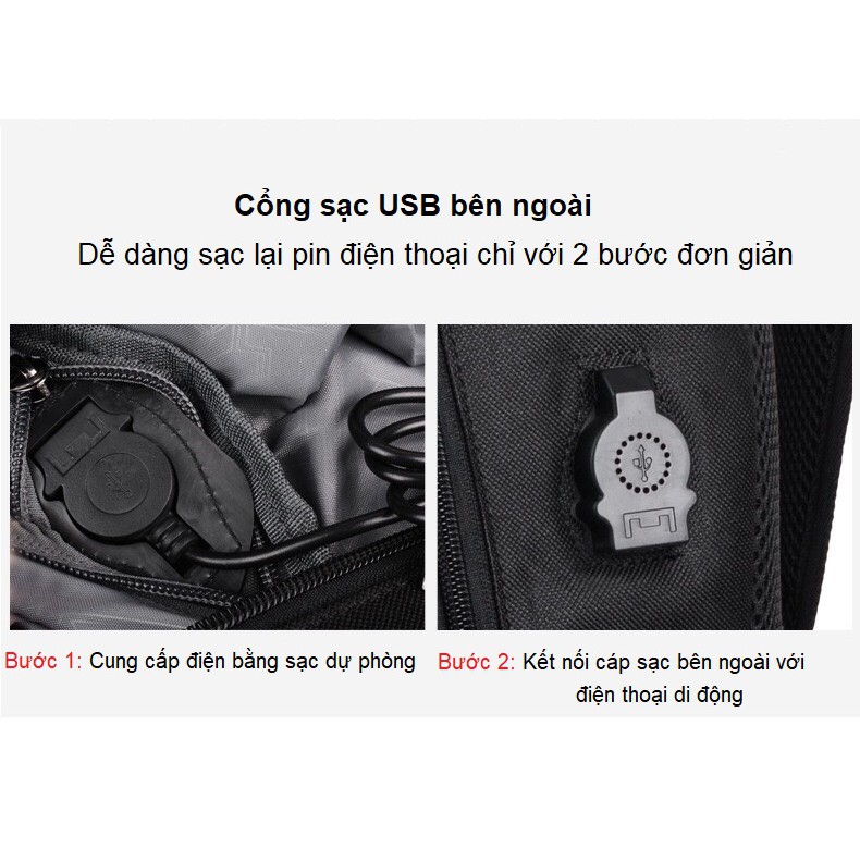 [Có Video] Balo dạ quang Thông minh hỗ trợ USB Sạc dự phòng mới nhất 2021