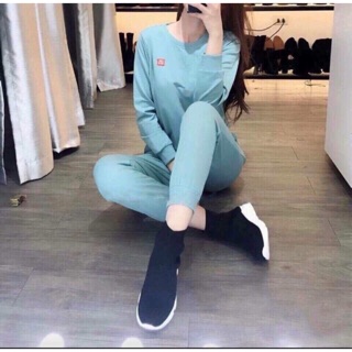 Bộ thu đông nữ Uni Nhiều Màu