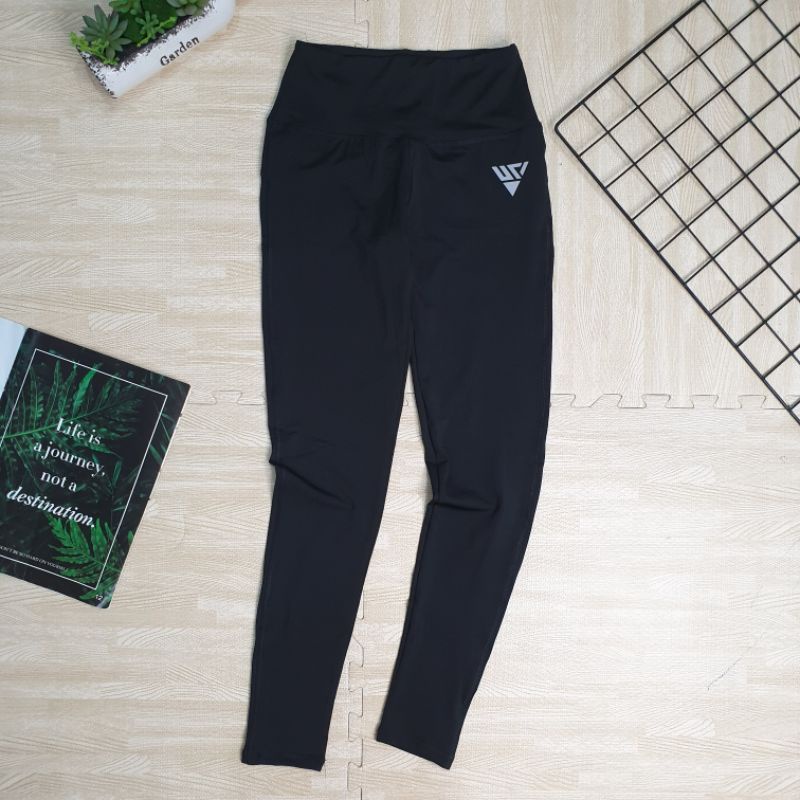 Quần Legging Thể Thao Nữ Trơn QLGND (Có túi nhỏ)