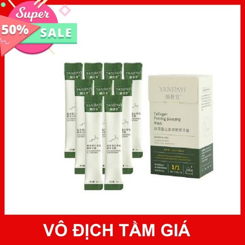 Mặt nạ ngủ thạch collagen, mặt nạ dưỡng da