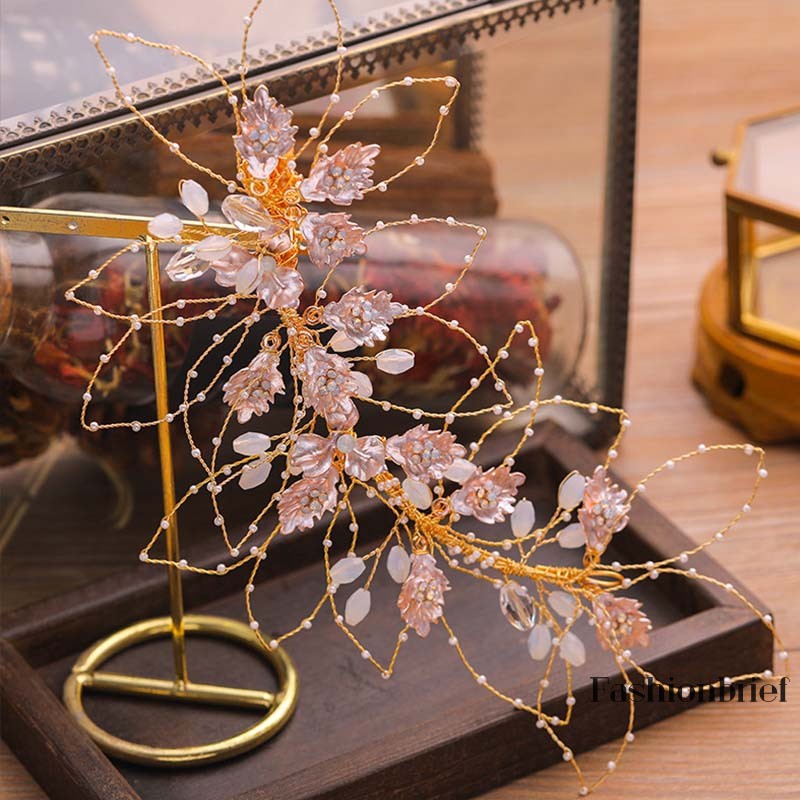 Vòng hoa đội đầu kiểu dáng thời trang phong cách Hàn Quốc cho nữ
