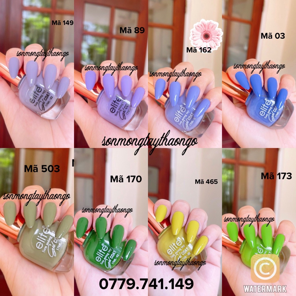 Sơn móng tay gel lạnh cao cấp 17ml