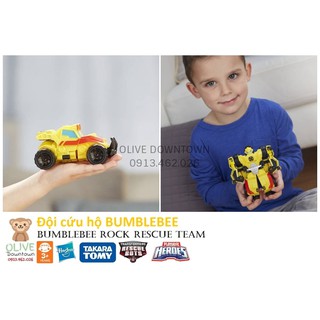 Đội cứu hộ bumblebee và các robot cộng sự - transformers bumblebee rock rescue team - rescue bot playset