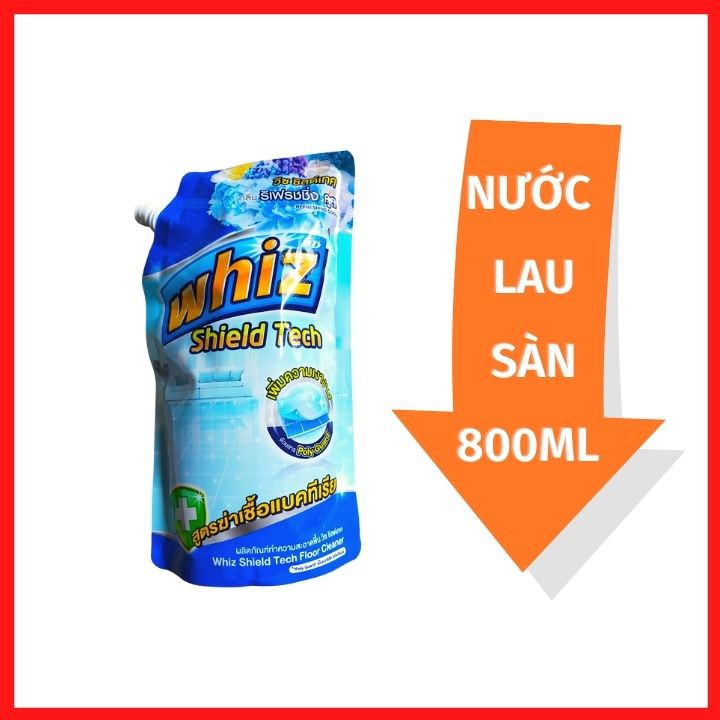 Nước lau sàn Whiz Thái Lan - 800ml- nhanh khô và cực thơm- Tomchuakids