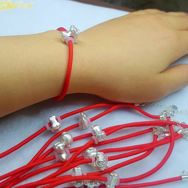 ✅ BÁN SỈ ✅ Vòng tay handmade mix bạc 12 con giáp hàng đẹp - Bạc xịn loại 1, PH016