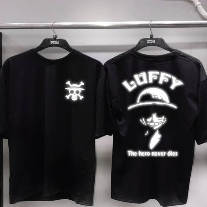 (CÓ VIDEO)ÁO THUN PHẢN QUANG TAY LỠ NAM NỮ LUFFY