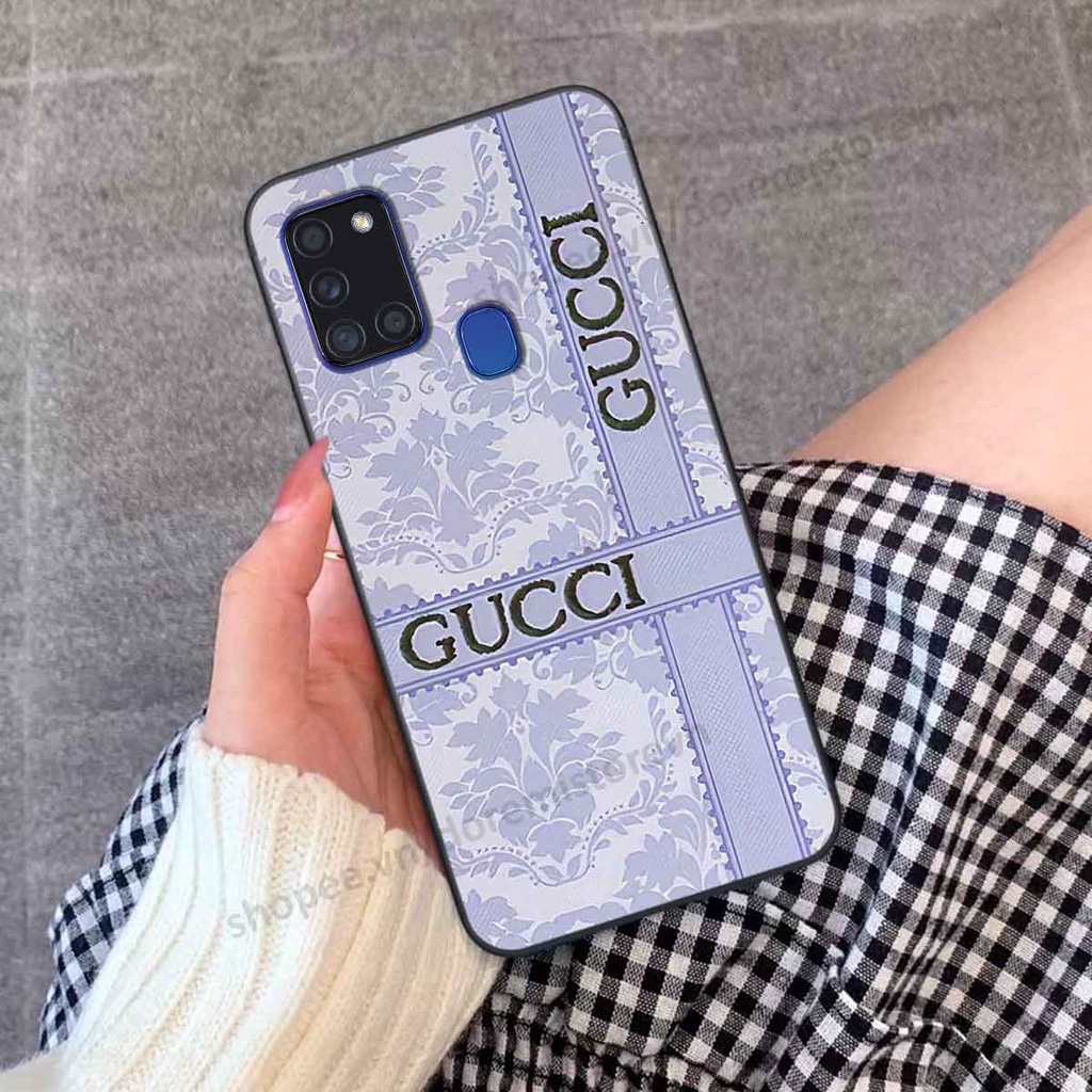 Ốp Samsung A21s thể thao, bear brick, ốp lưng dẻo thời trang bền đẹp