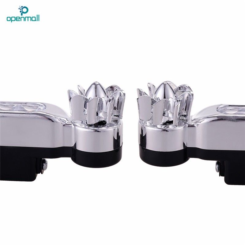 Bộ 2 đèn LED xe hơi 8 bóng sử dụng năng lượng gió