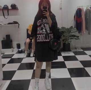 🌙BULLDOG OVERSIZE DRESS 🌙