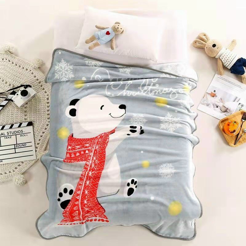 Chăn tuyết siêu đẹp mịn cho bé