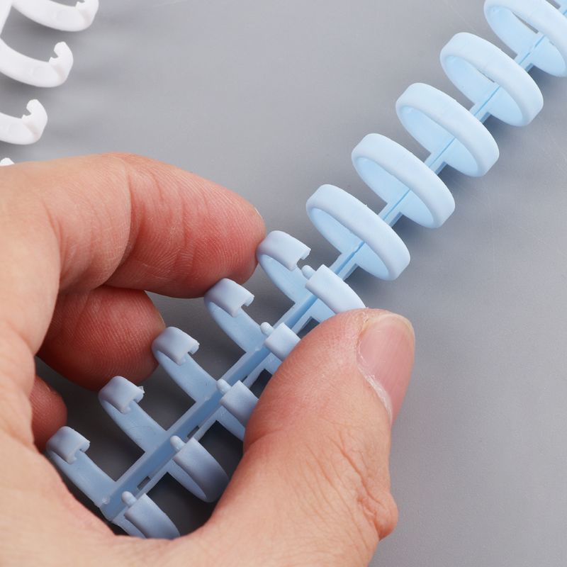 Thanh gáy lò xo 30 lỗ dùng kẹp giấy cho album thủ công A4