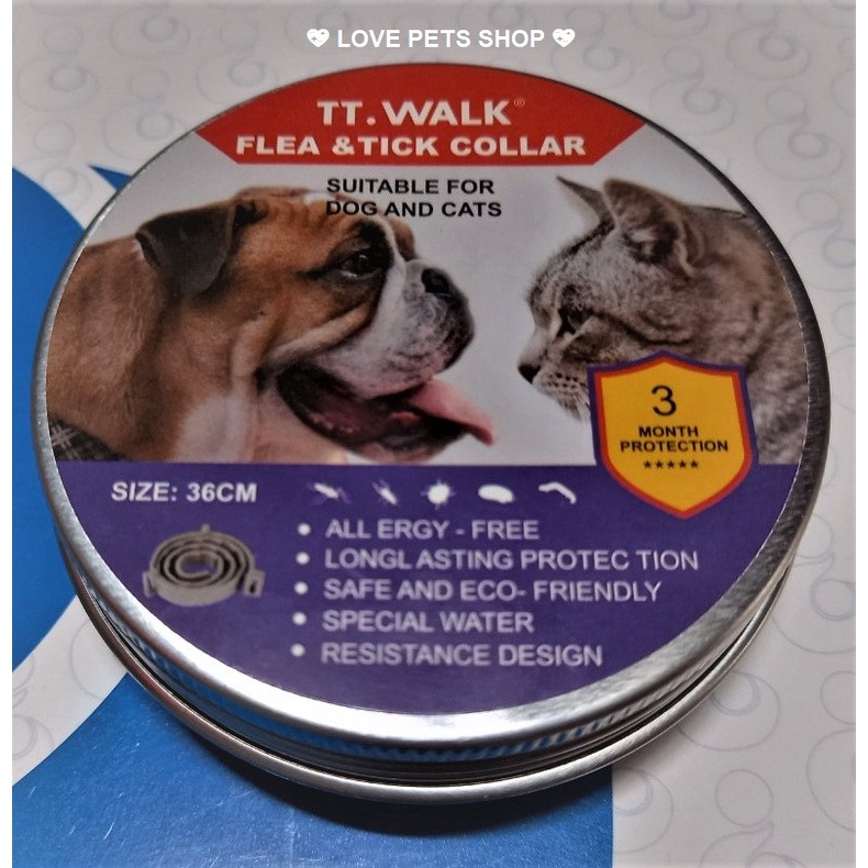 VÒNG CỔ CHỐNG VE RẬN, CÔN TRÙNG CHO CHÓ MÈO- LOVE PETS SHOP