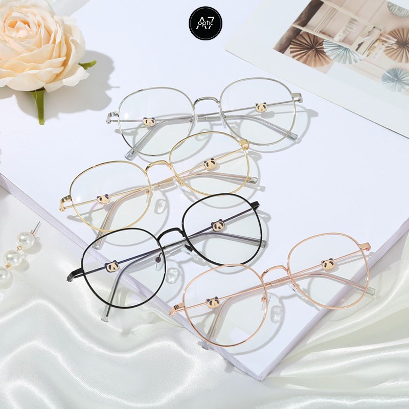 Gọng kính Panda 92002 kiểu dáng Hàn Quốc, sản phẩm hot và trending năm 2021