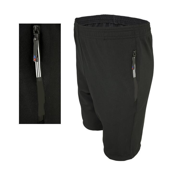 Quần short❤️FREESHIP ❤Quần thể thao 2 túi kéo khoá vải-Quần thun lạnh dày đẹp cao cấp | BigBuy360 - bigbuy360.vn