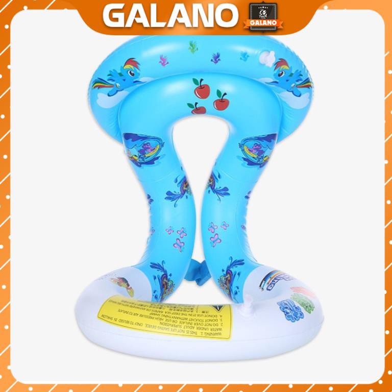 Phao bơi cho bé tập bơi GALANO dạng áo phao tập bơi cuốn quanh người an toàn cho trẻ em SS-001265