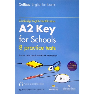 Sách Cambridge English Qualification - A2 Key For School - 8 Practice Tests