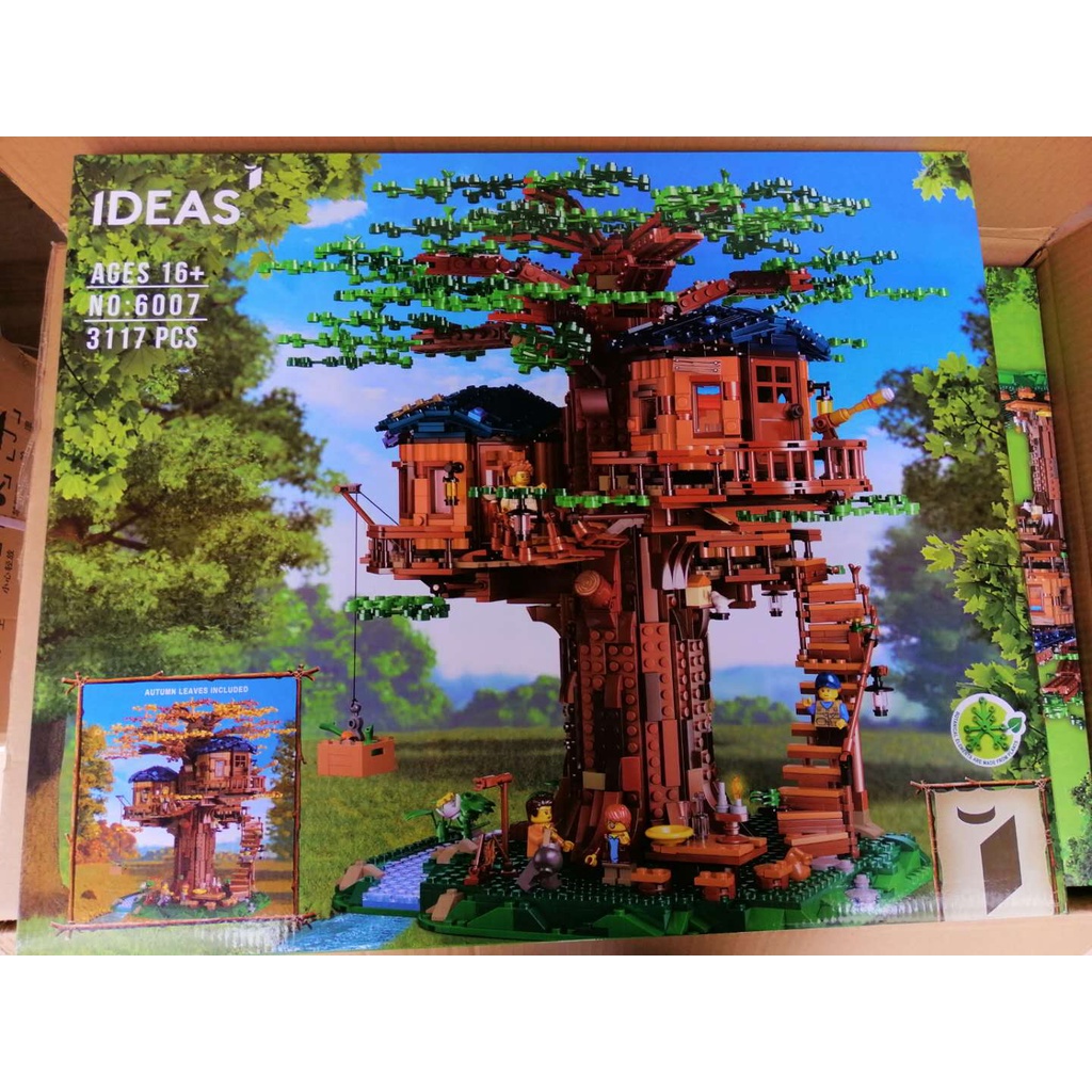 [Mã LIFE0503TOYS1 giảm 10% đơn 150k] Đồ chơi Lắp ghép Mô hình Tree House Xếp hình Ngôi Nhà Trên Cây C6007