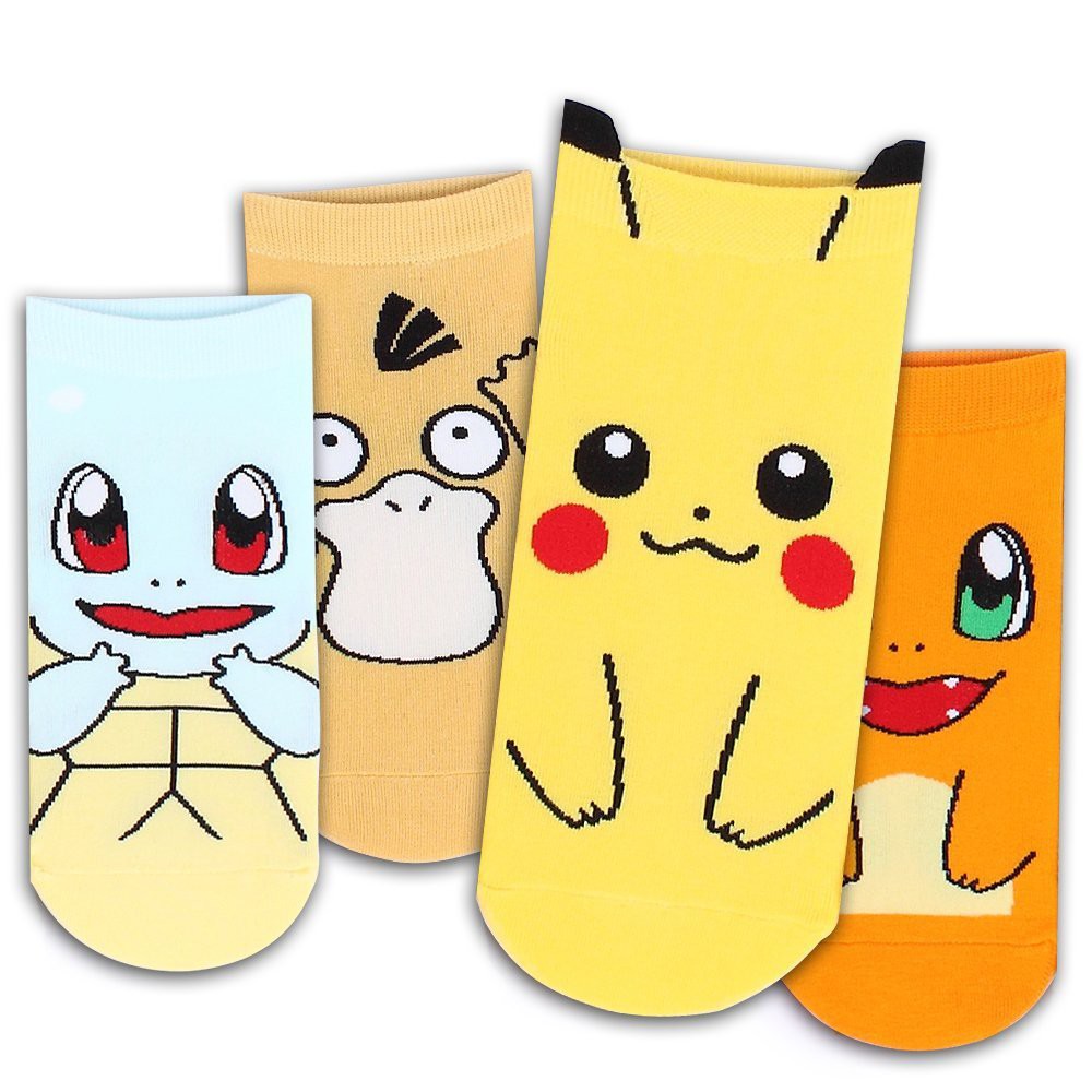 HÀNG có sẵn ! vớ cotton Pikachu dễ thương