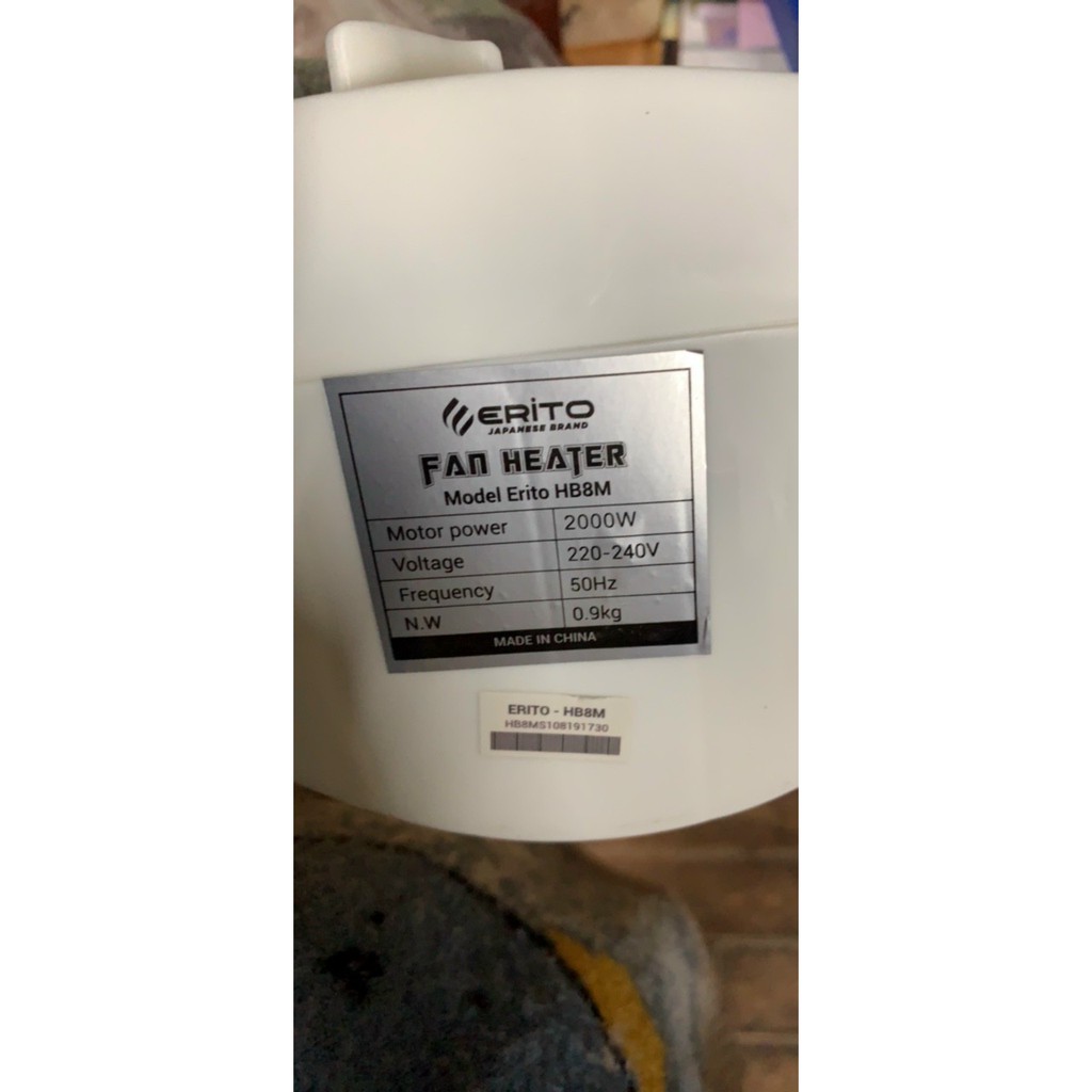 MÁY SƯỞI ERITO - SIÊU ẤM - HB8M - 1 ĐỔI 1 TRONG 1 NĂM