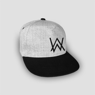 Mũ SnapBack Alan Walker Xám