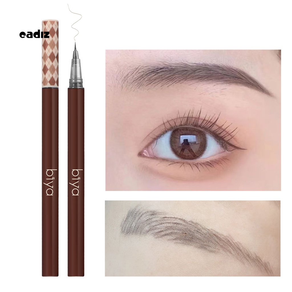 Bút Chì Kẻ Lông Mày Kiêm Kẻ Mắt Mini Trang Điểm Chuyên Nghiệp