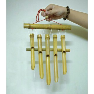 Chuông gió tre, chuông gió trúc (thanh ngang)