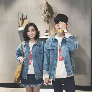 khoác jean unisex nam nữ