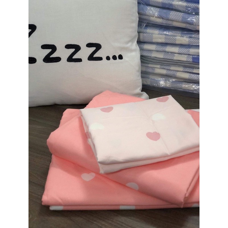 [HÀNG CÓ SĂN]✨ FULL 4 MÀU CHĂN GA GỐI: TIM TIM | BigBuy360 - bigbuy360.vn