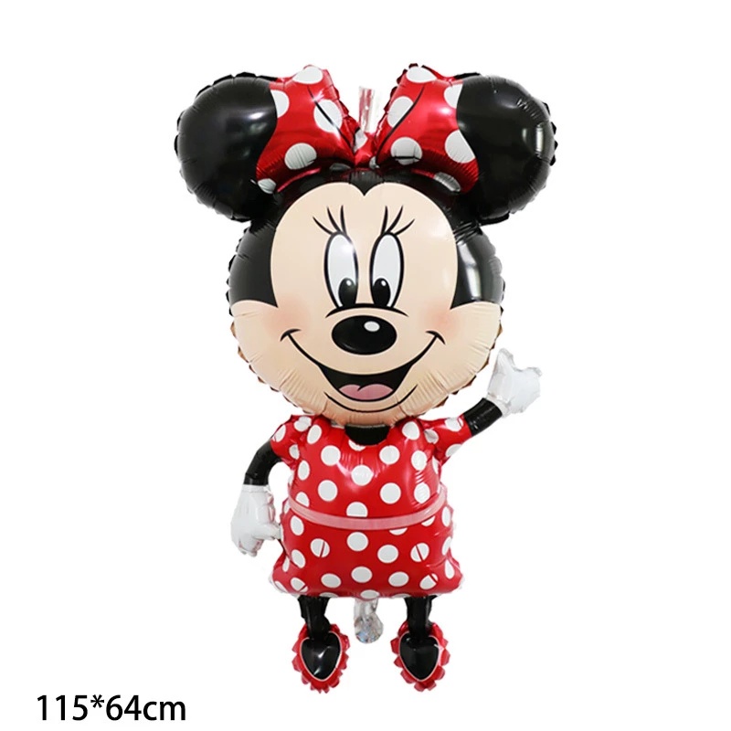 Bóng Bay Hình Chuột Mickey/Minnie Đáng Yêu Trang Trí Tiệc Sinh Nhật