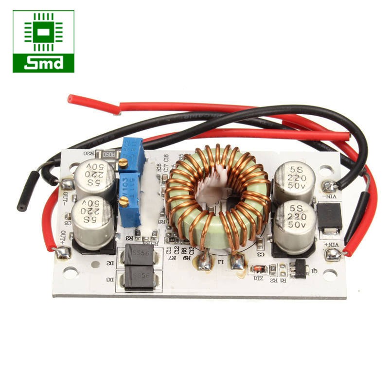 Mạch nâng áp 10A 250W (max) Có hạn dòng Điện vào 8.5 - 45V ra 10- 50V 12V 15V 18V 24V chỉnh dòng chỉn áp led driver