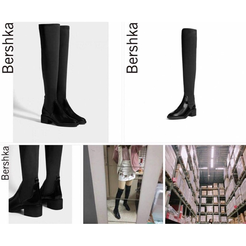 Bốt đùi Bershka b