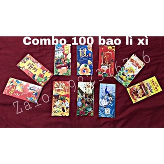 Combo 100 bao lì xì xuân 2022