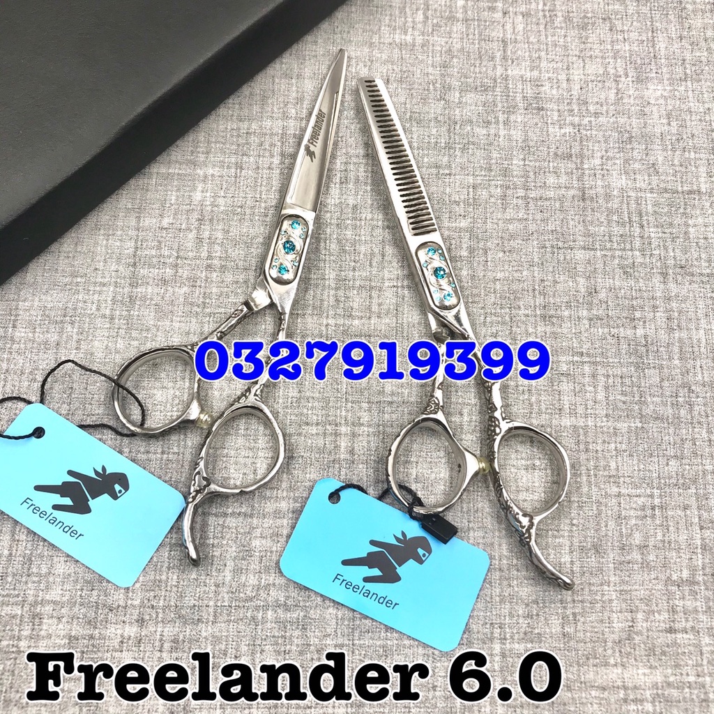 ✅Free Ship✅ Kéo cắt tóc cao cấp Freelander 6.0