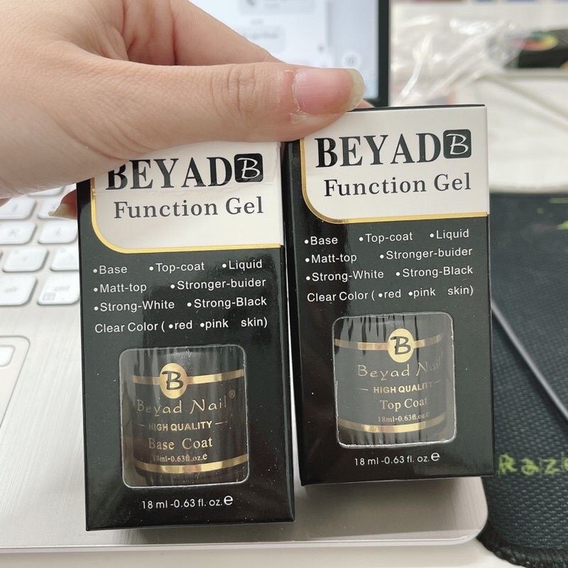 Base Top Mỹ BEYAD hàng chính hãng ,chai 15ml