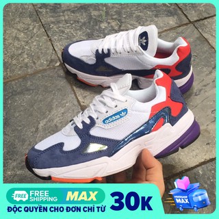 giày adidas falcon (xanh trắng) :; ' "
