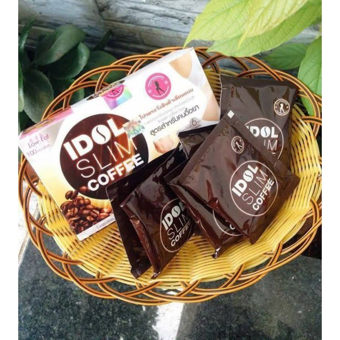 [CHÍNH HÃNG] Giảm cân Idol slim coffee Thái Lan - hộp 10 gói