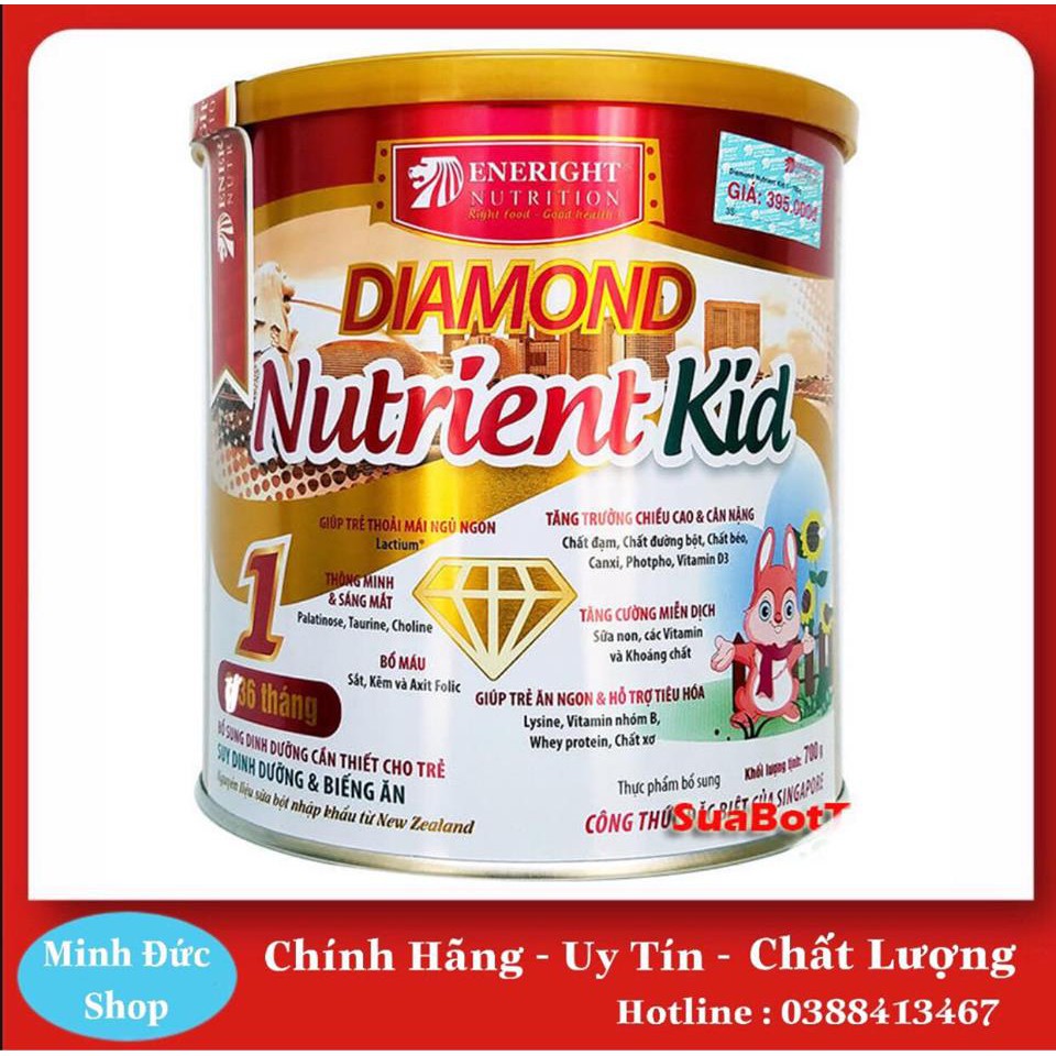 Sữa Diamond Nutrient kid số 1 và 2 700g ( Date Mới Nhất )..