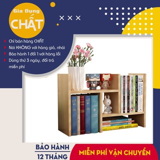 [Hàng Loại 1] Kệ sách để bàn chất liệu gỗ công nghiệp [Bảo Hành 12 Tháng]