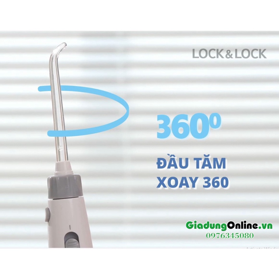 [Lock&amp;Lock] Máy Tăm Nước Oral Irrigator ENR111BLU